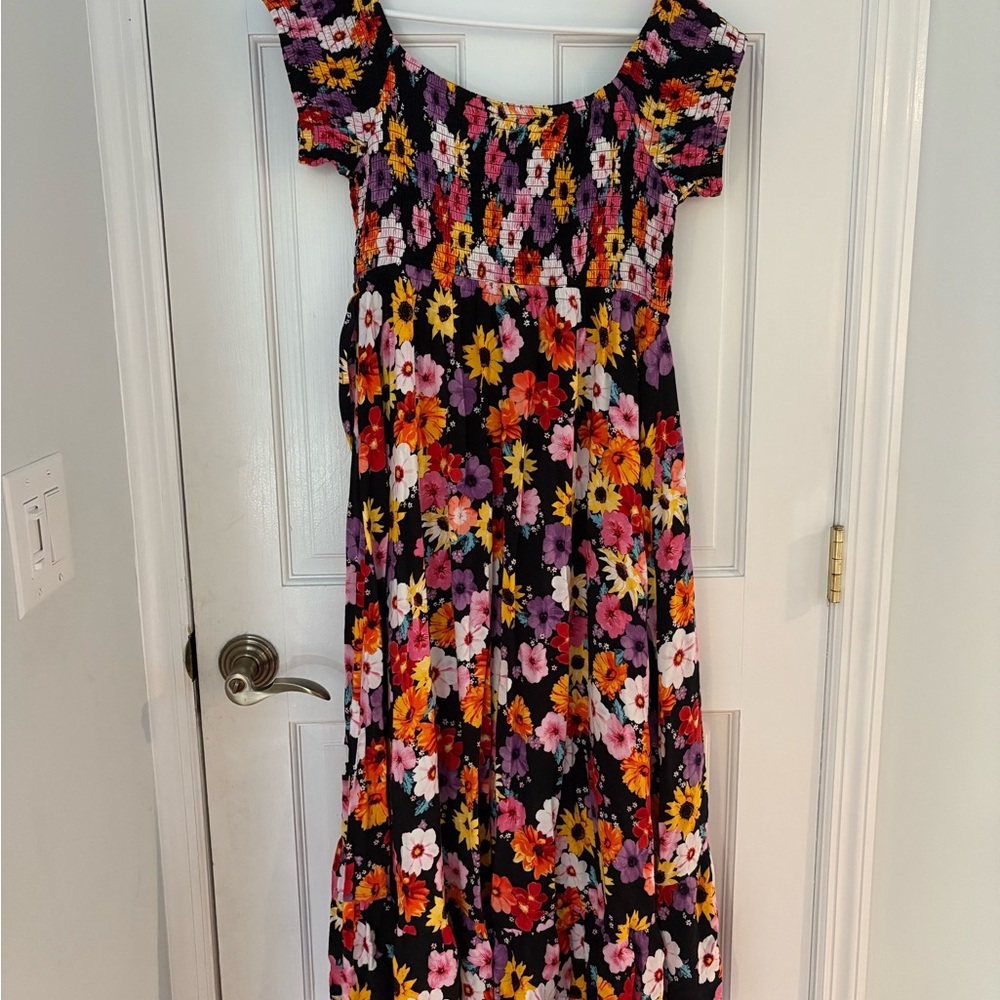 Torrid Multicolor Floral Dress
